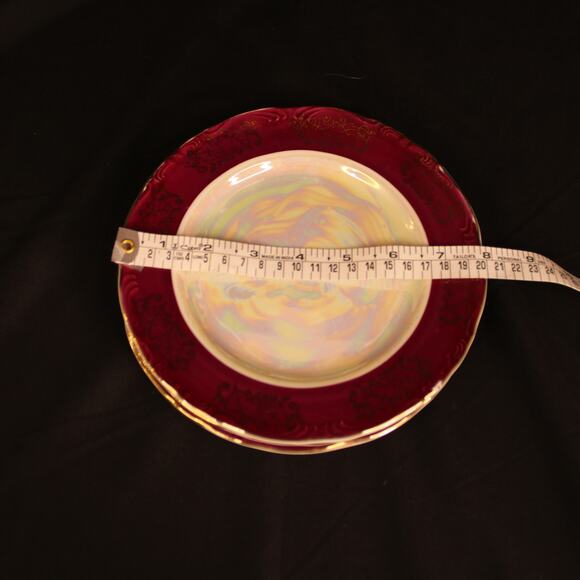 Vintage Empress by Hurata Japan Tea Plates Set of 3 - Picture 3 of 4